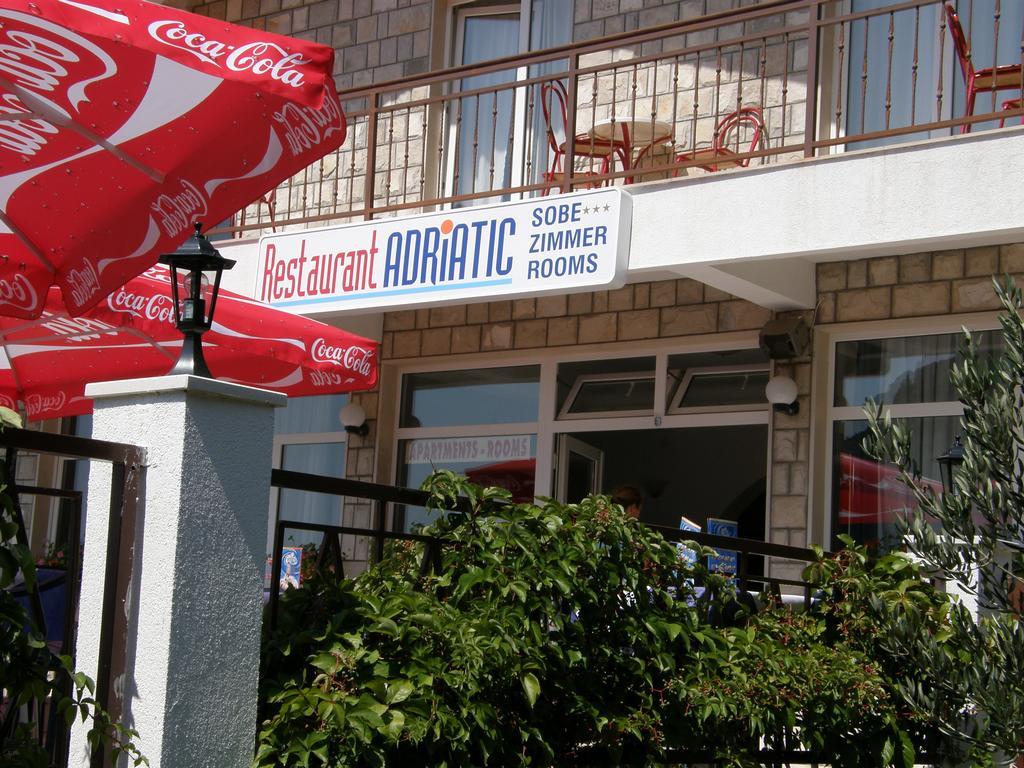 Guest House & Restaurant Adriatic Klek Bagian luar foto